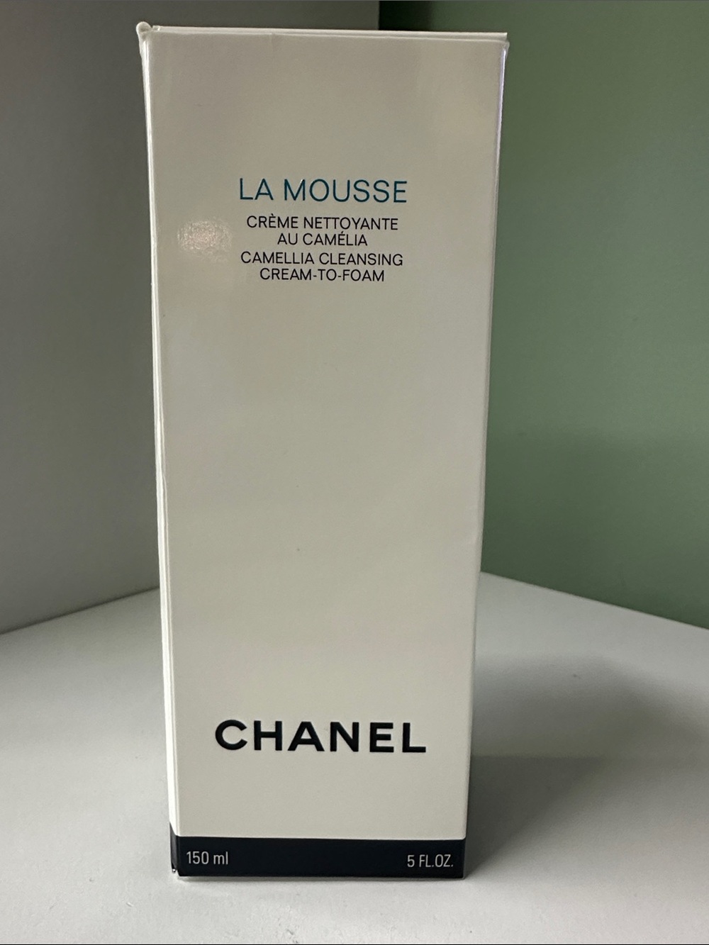 CHANEL La Mousse Cleansing Cream-to-Foam — White & Black Packaging